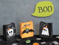 MDF závesný výrez 15cm Halloween - pavúk