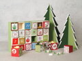 Drevené skladacie 3D stromčeky ARTEMIO 9-12cm 4ks