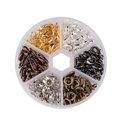 Sada bižutérnych zapínaní bez Niklu - delfín 10x6mm 240ks
