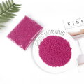 Korálky Rokajl 4mm 20g - nepriehľadné - magenta