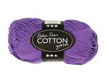 Bavlnená priadza certifikovaná Oeko-Tex® 50g 8/4 170m - fialková