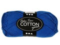 Bavlnená priadza certifikovaná Oeko-Tex® 50g 8/4 170m - kobaltová modrá