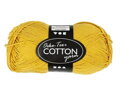 Bavlnená priadza certifikovaná Oeko-Tex® 50g 8/4 170m - slnečnicová žltá