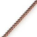Bižutérna retiazka 2,7x2mm - antická medená - hustá
