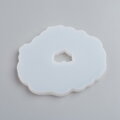 Silikónová odlievacia forma 12,5cm - polodrahokam s dierou