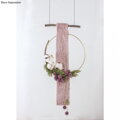 Oceľový základ kruh na veniec/lapač snov - 50cm - Rayher