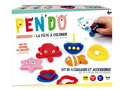 PENDO hmota na kreslenie - 4 farby s príslušenstvom