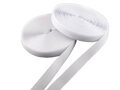 Suchý zips 2cm biely - 2 diely