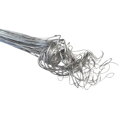 Sušená tráva Curly Ting Ting - metalická strieborná
