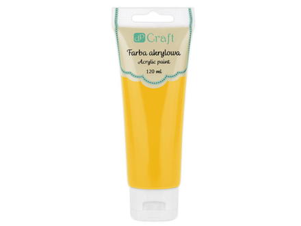 Akrylová farba 120ml - kadmiová žltá medium
