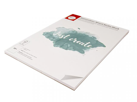 Akvarelový papier blok A4 20ks - 200g