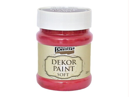 Dekor Paint - kriedová vintage farba 230ml - kardinálska červená