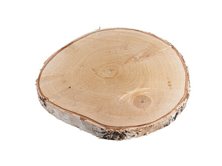 Drevená podložka - rezaný kmeň plát 25-28cm
