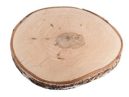 Drevená podložka - rezaný kmeň plát 27-32cm