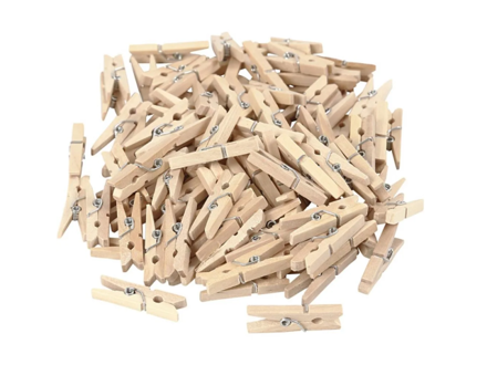 Drevené štipce 30x3mm 30ks