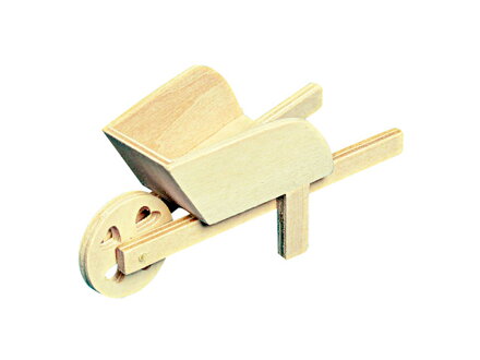 Drevený fúrik 12cm