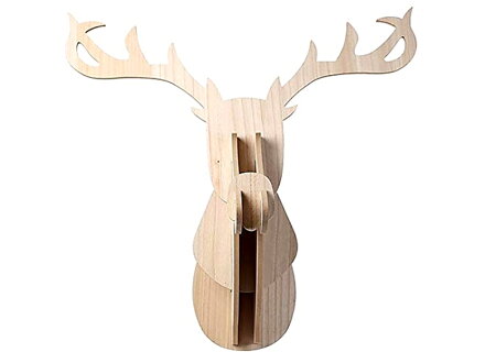 Drevený skladací nástenný jeleň 60cm