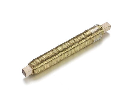Drôt 0,5mm 50m - zlatý