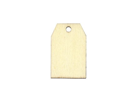 Dýhové štítky 5,5x3,5cm - 6ks