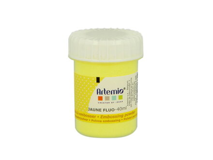 Embosovací prášok 40ml - neónová žltá