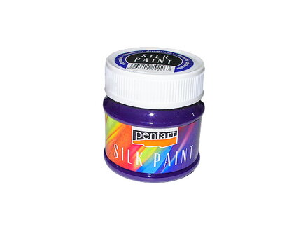 Tekutá farba na hodváb a textil Pentart - 50ml - ultramarín