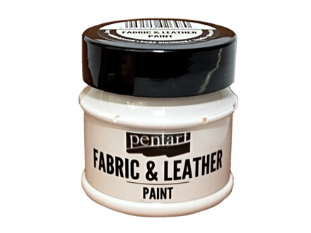 Farba na kožu a textil PENTART 50ml - slonovina