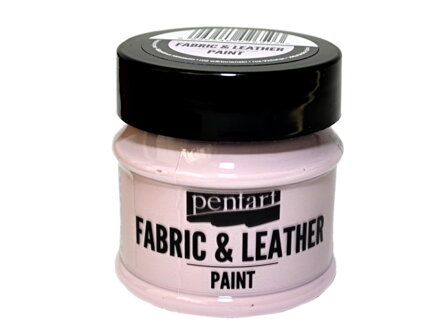Farba na kožu a textil PENTART 50ml - viktoriánska ružová