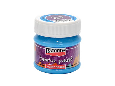 Farba na textil PENTART 50ml - svetlomodrá