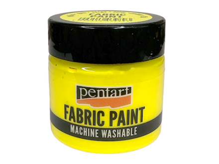 Farba na textil PENTART 50ml - žltá