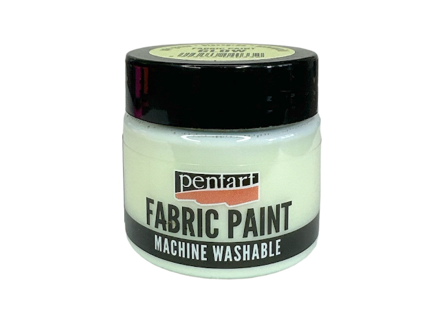 Farba na textil svietiaca v tme PENTART GLOW 30ml - svetlá zelená