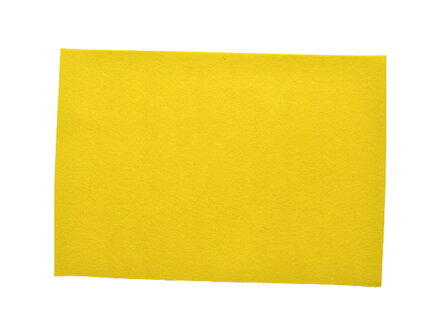 Filc 1mm 20x30cm - žltý