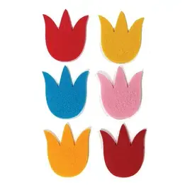 Filcové výrezy 6cm - tulipány