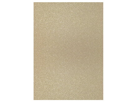 Glitrovaný papier 200g - svetlý zlatý