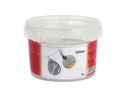 Jemný betón na šperky a bižutériu - 500g