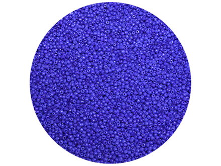 Korálky Rokajl 2mm 20g - nepriehľadné - tmavomodré