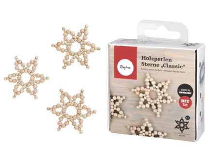 Kreatívna sada korálok - motív hviezda 8cm