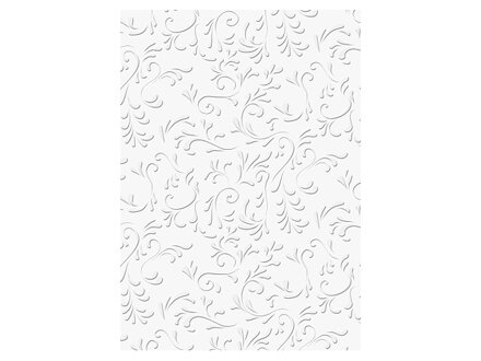 Kreatívny papier ROMA embosovaný A4 220g - biely