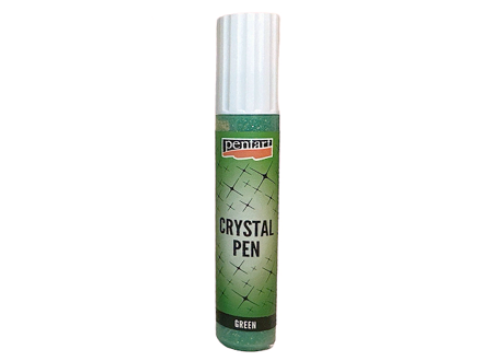 Kryštálové pero PENTART 30ml - zelené
