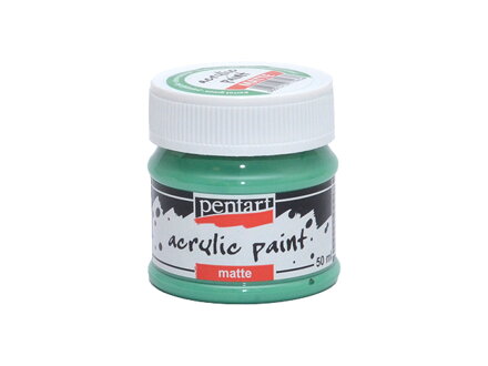 Matná akrylová farba Pentart 50ml - papagájová zelená