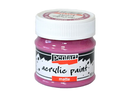 Matná akrylová farba Pentart 50ml - staroružová
