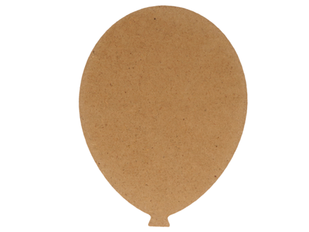 MDF drevený výrez 25cm ARTEMIO - balón