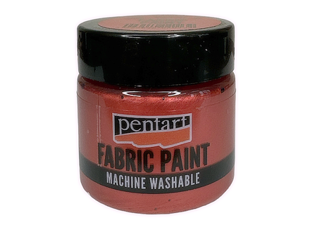 Metalická farba na textil PENTART 50ml - medená