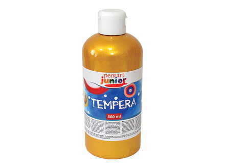 Metalická temperová farba 500ml - zlatá