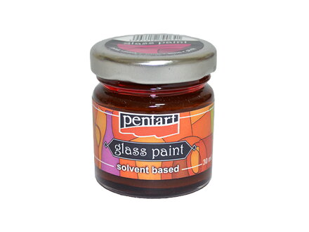 Nevypaľovacia farba na sklo PENTART 30ml - pink