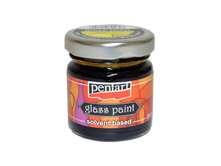 Nevypaľovacia farba na sklo PENTART 30ml - zázvor