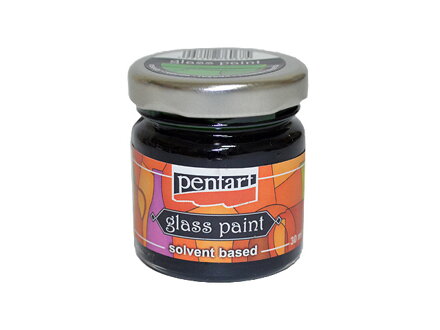 Nevypaľovacia farba na sklo PENTART 30ml - zelená