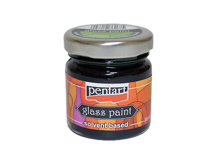 Nevypaľovacia farba na sklo PENTART 30ml - zelená rezeda