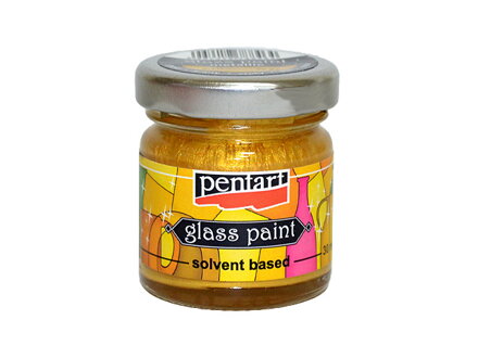Nevypaľovacia farba na sklo PENTART 30ml - zlatá
