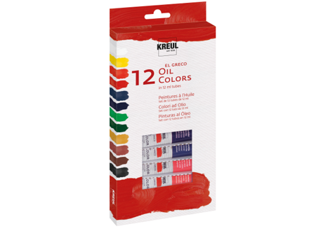 Olejové farby KREUL el Greco 12x12ml