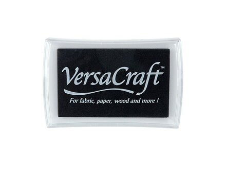 Pečiatková poduška Versacraft - čierna